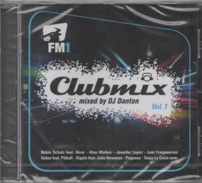 FM1 Clubmix mixed by DJ Danton Vol.1 CD NEU Jennifer Lopez Robin Schulz Usher