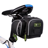 Rockbros Road Mountain Bike Saddle Bag Seat Post Bag Fixed Gear Fixie Black on sale Rockbros Road Mountain Bike Saddle Bag Seat Post Bag Fixed Gear Fixie Black on sale
