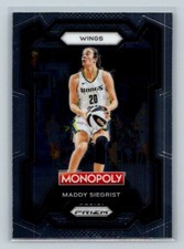 2024 Panini Prizm Monopoly WNBA #59 Maddy Siegrist Dallas Wings