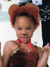 NWT Lot of 3 Fuzzy Bear Pkt- Ears, Tail  Ribbon child one size Dance dressup