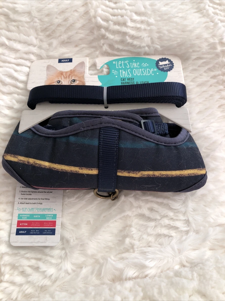 Whisker city cat harness how to put clearance on
