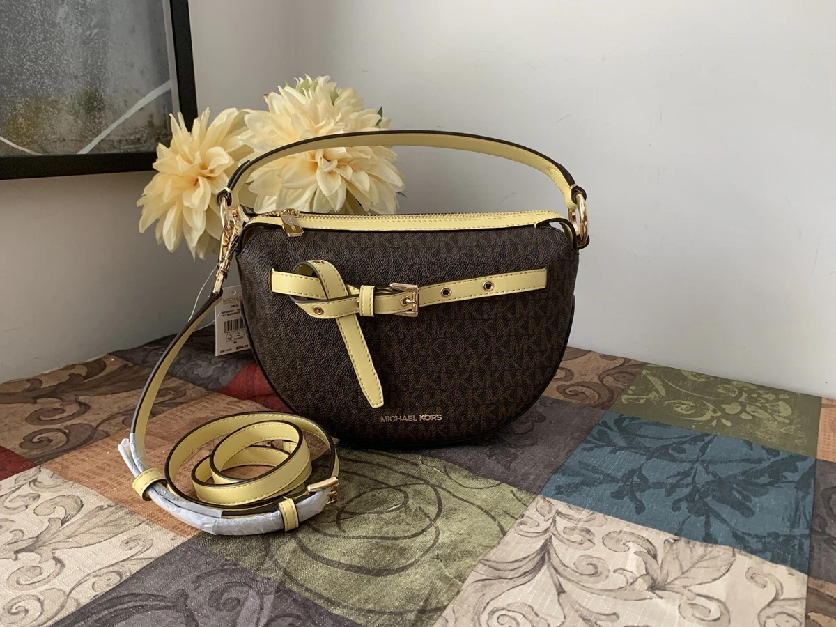 Michael kors shop flower crossbody bag