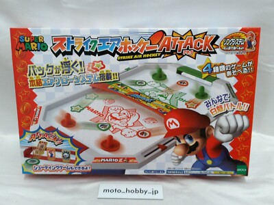 Epoch Super Mario Strike Air Hockey ATTACK from Japan F/S