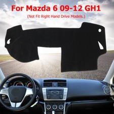 1x Black Inner Dashboard Dash Mat Dashmat Sun Cover Pad For Mazda 6 2009-2012
