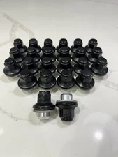 TOYOTA Tundra Sequoia TACOMA FACTORY OEM LUGS LUG NUTS SET 24 2025 black