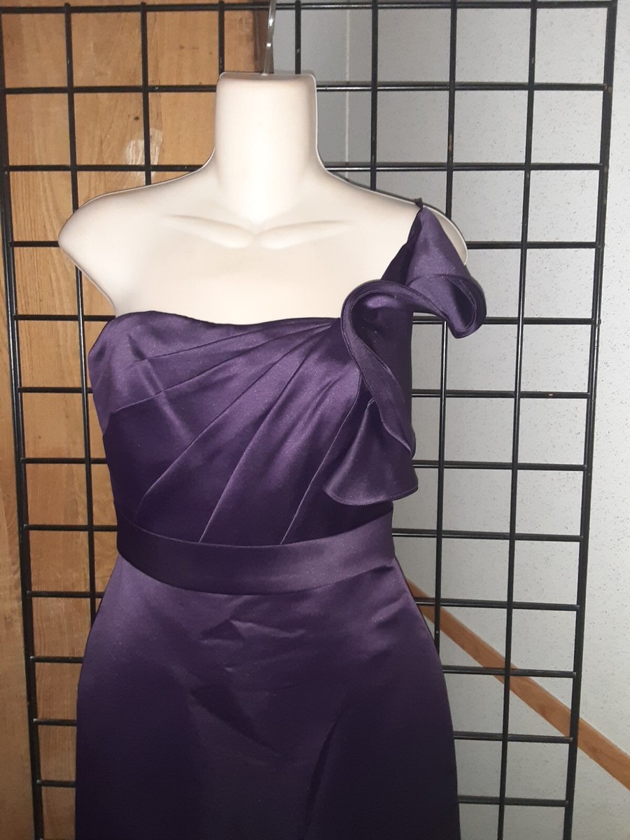 SB Boutique Bridesmaids teen size 2 Purple Long Formal Dress