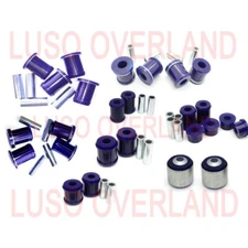 2001-2006 MONTERO Gen3 SuperPro Complete Suspension Arm Bushing Kit poly Pajero