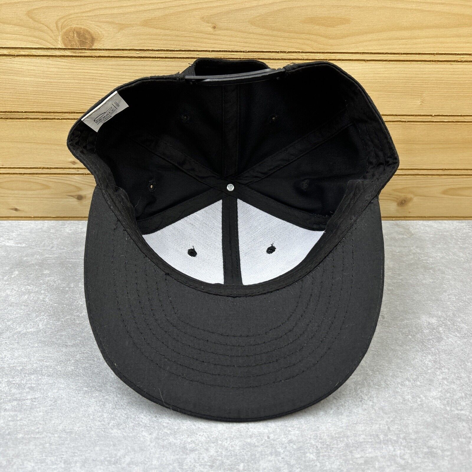 PUMPKIN Puffy Patch Hat Ball Cap SNAPBACK Black S… - image 9