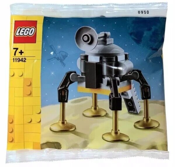 Lego Explorer Lunar Lander 11942 Poly Bag New Factory Sealed Limited Ed 2020