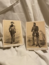 1850 LOT DE LITHOGRAPHIES SOLDAT IMPÉRIAL NAPOLÉON COLLECTION XIXÈME