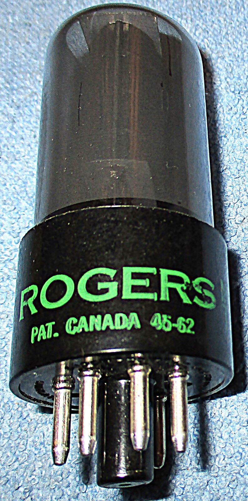 1 Rogers 6V6-GT Vacuum Tube - 1962 Vintage 14-Watt Beam Power Audio