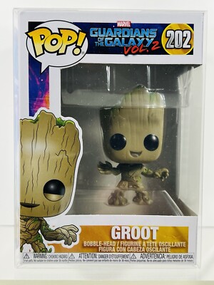 Funko Pop! Marvel Guardians of the Galaxy Vol 2 Groot #202