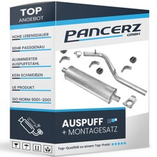 Auspuffanlage für Mercedes 207 208 209 210 307 308 309 310 408 409 410 D