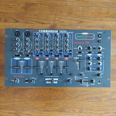 American DJ Audio XDM-3633 Commander - w/ case Pro DJ Mixer