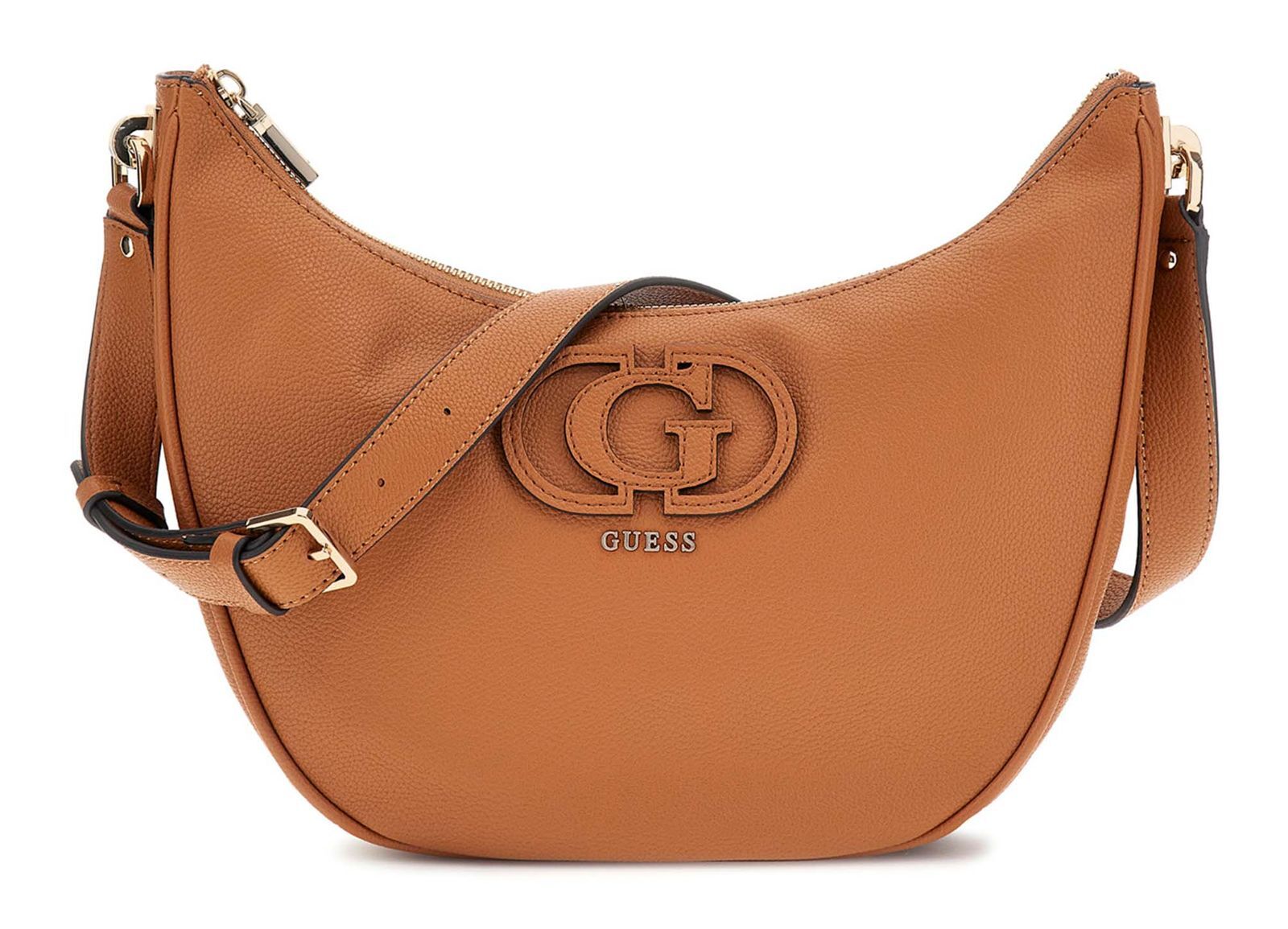GUESS shoulder bag Calebra Hobo Shoulder Bag Cognac