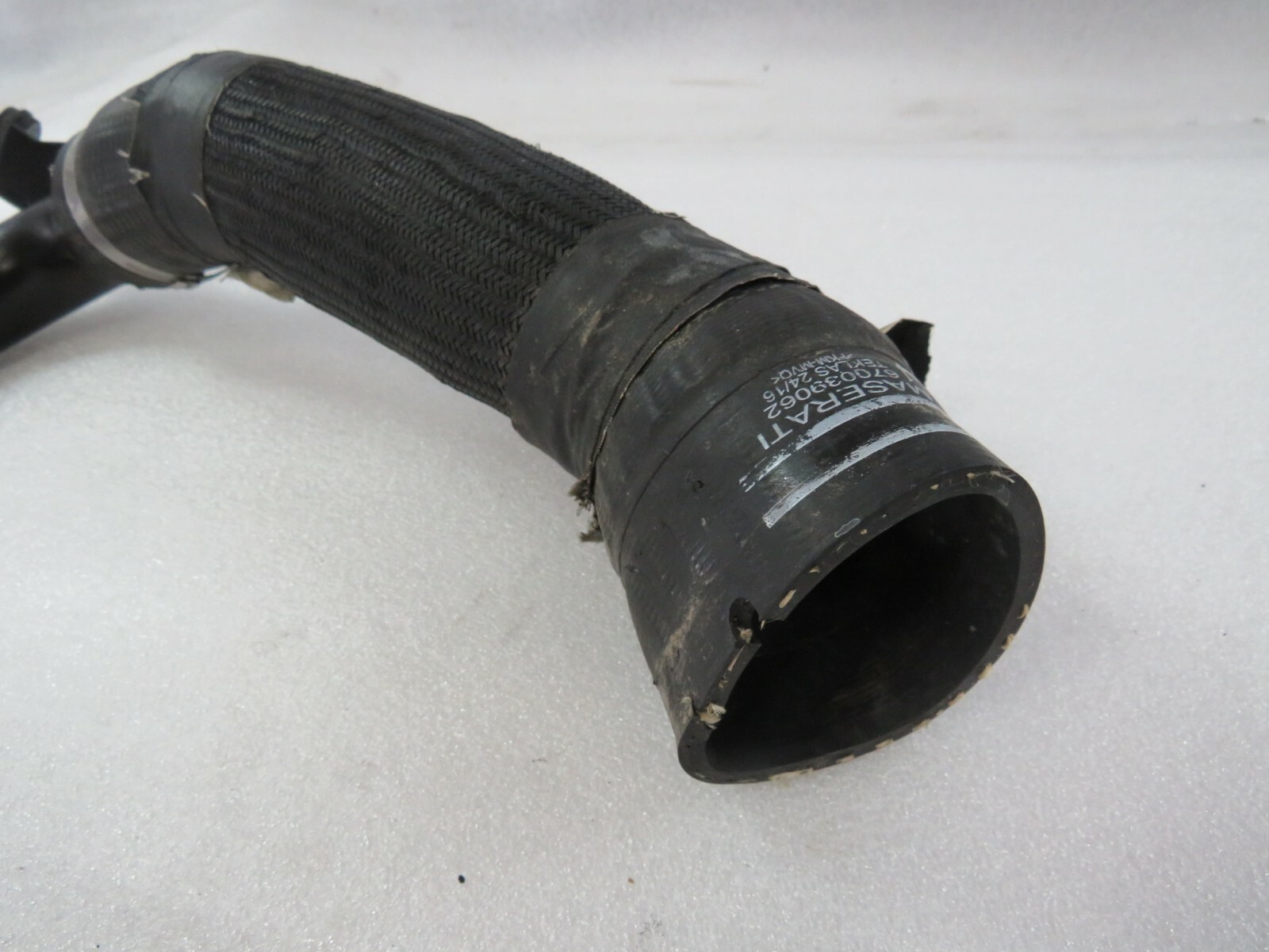 Maserati Quattroporte, LH, Left, Turbo Intake Tube, Used, P/N 670039060