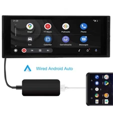 Single 1 DIN 6.9" Car Stereo Radio Bluetooth 1+16G Carplay Touch Screen GPS WiFi