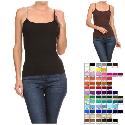 cropped cami with built in bra