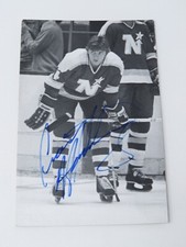 Craig Hartsburg Minnesota North Stars Signed Autographed Original NHL 5X3 Photo