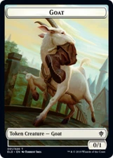 1 x Goat Token - Throne of Eldraine - Light Play - MTG