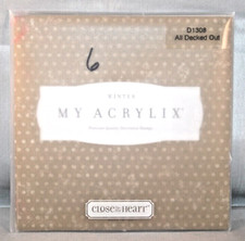 My Acrylix Close to my Heart - All Decked Out D1308 - Pre-Owned