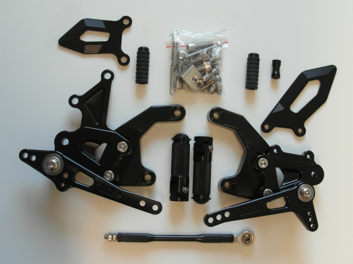 Rearset Kawasaki Z900 2017-2020 CNC Aluminium Black | eBay