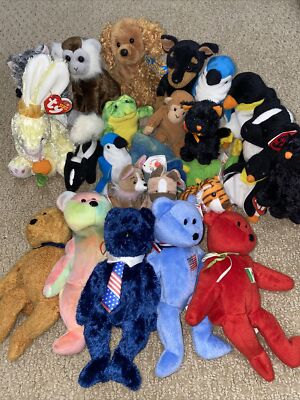 25 Various TY toys Some Tags Great Shape