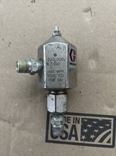 GRACO 222-200 C99D BACK PRESSURE VALVE 5000psi,GRACO 222-200 ,SS