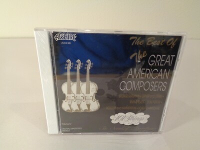 THE BEST OF THE GREAT AMERICAN COMPOSERS VOLUME 4 New CD Gershwin