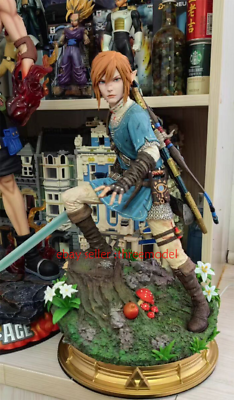 Creation Studio 1/4 Breath Of The Wild Link Resin Statue H47cm In