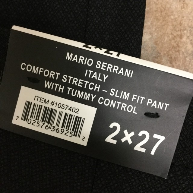 Mario Serrani Comfort Stretch Slim Fit 