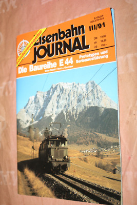 Eisenbahn  Journal Sonderheft Spezial  III/1991 Die Baureihe E 44 NEUwertig