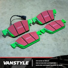 FOR VW T5.1 10-15 EBC BRAKES GREENSTUFF PERFORMANCE OEM 340MM FRONT PADS DP22096