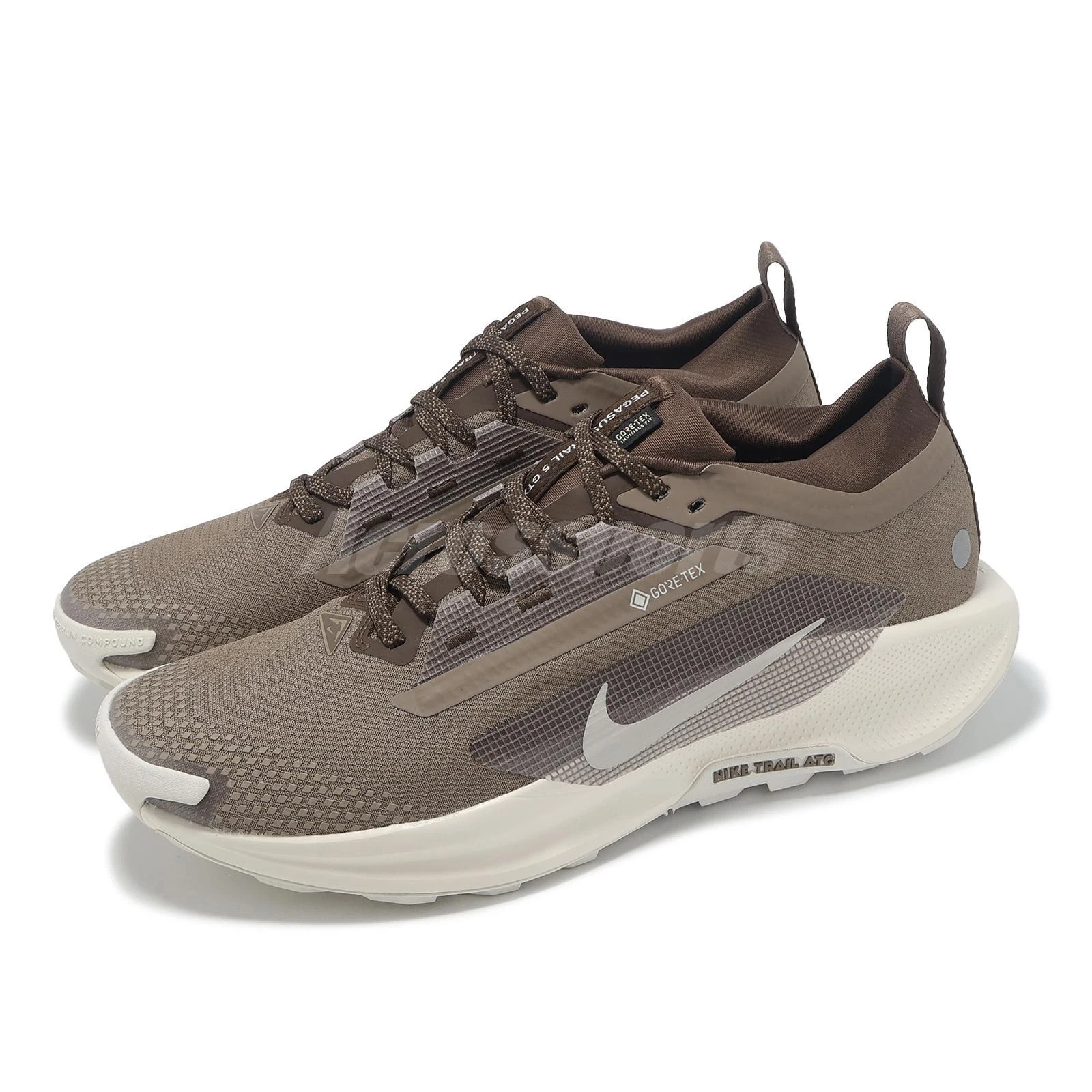 Nike Pegasus Trail 5 GTX SP Gore-Tex Mink Brown Men Trail Running HQ7494-200