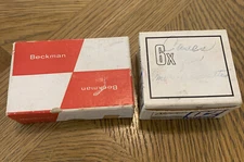 2-Vintage Items Includes BECKMAN Glass Electrode Scientific Instrument , Norelco