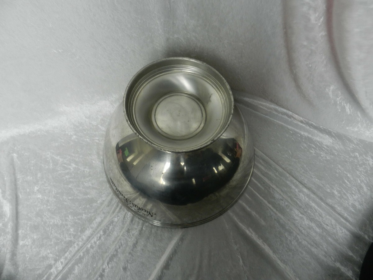 ANCIENNE VASQUE À champagne en métal argenté seau à Champagne EUR 109