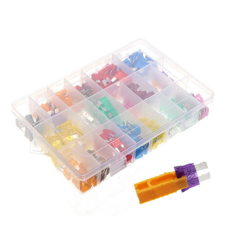 300PCS Car Mini Blade Fuses Assortment Assorted Kit Blade Set Truck Automotive - image 2 of 4