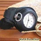 NEW! WW1 times New Leather STRAP Band WRISTBAND For Pocket Watch 48-53mm WWII