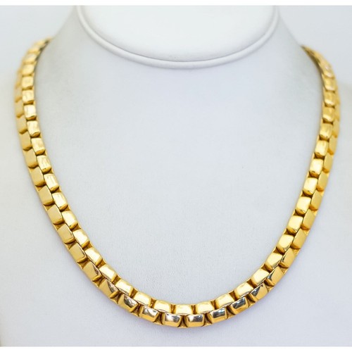 36 inch, Vintage Double Box Chains Stylish Heavy Chain Necklace - B15 - 第 2/3 張圖片
