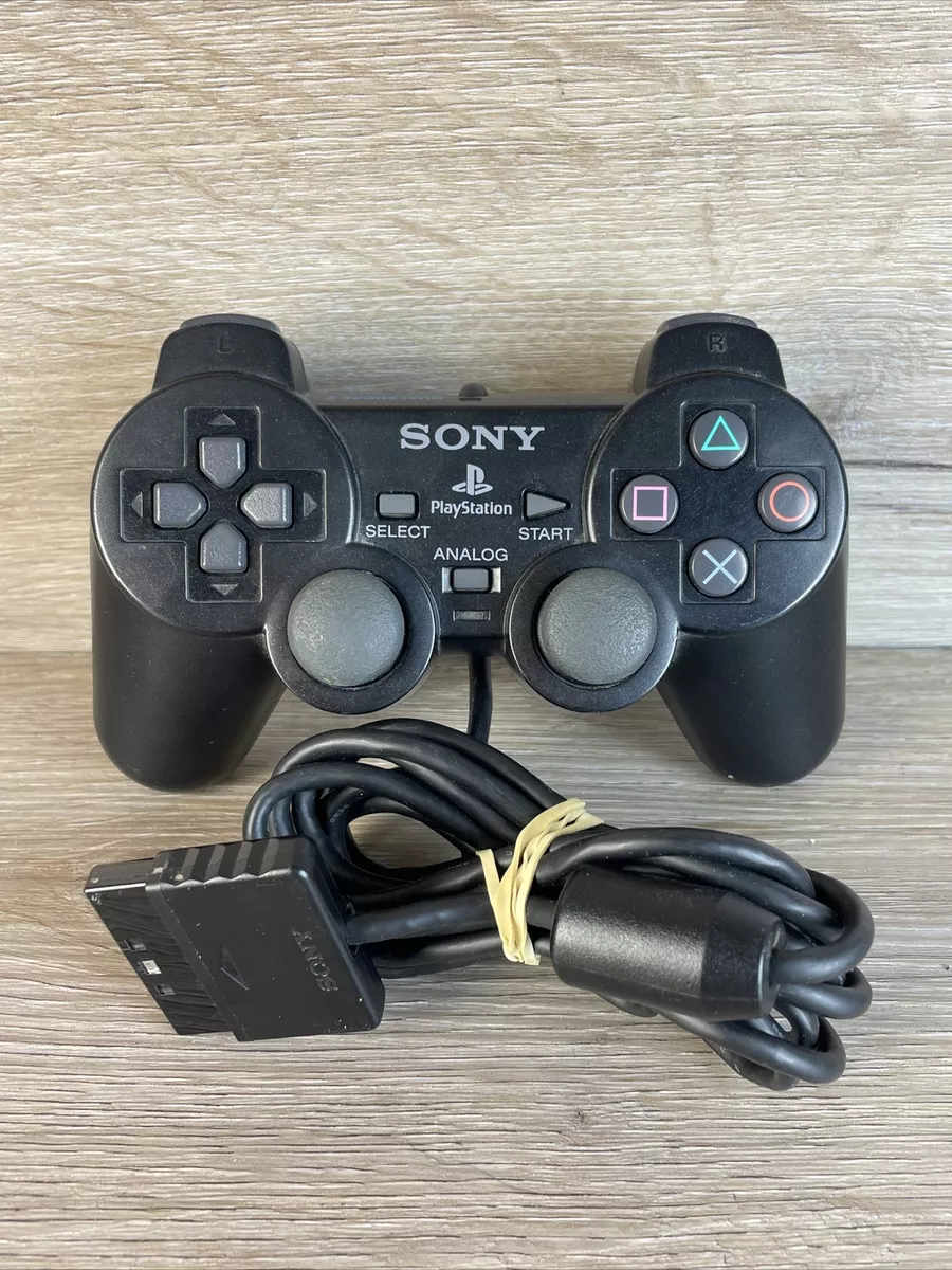 Sony PlayStation 2 PS2 DualShock 2 Controller SCPH-10010 OEM TESTED Works  Great!