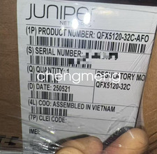 1PCS New Sealed Juniper QFX5120-32C-AFO 32x100GbE Switch with Dual Power Supply