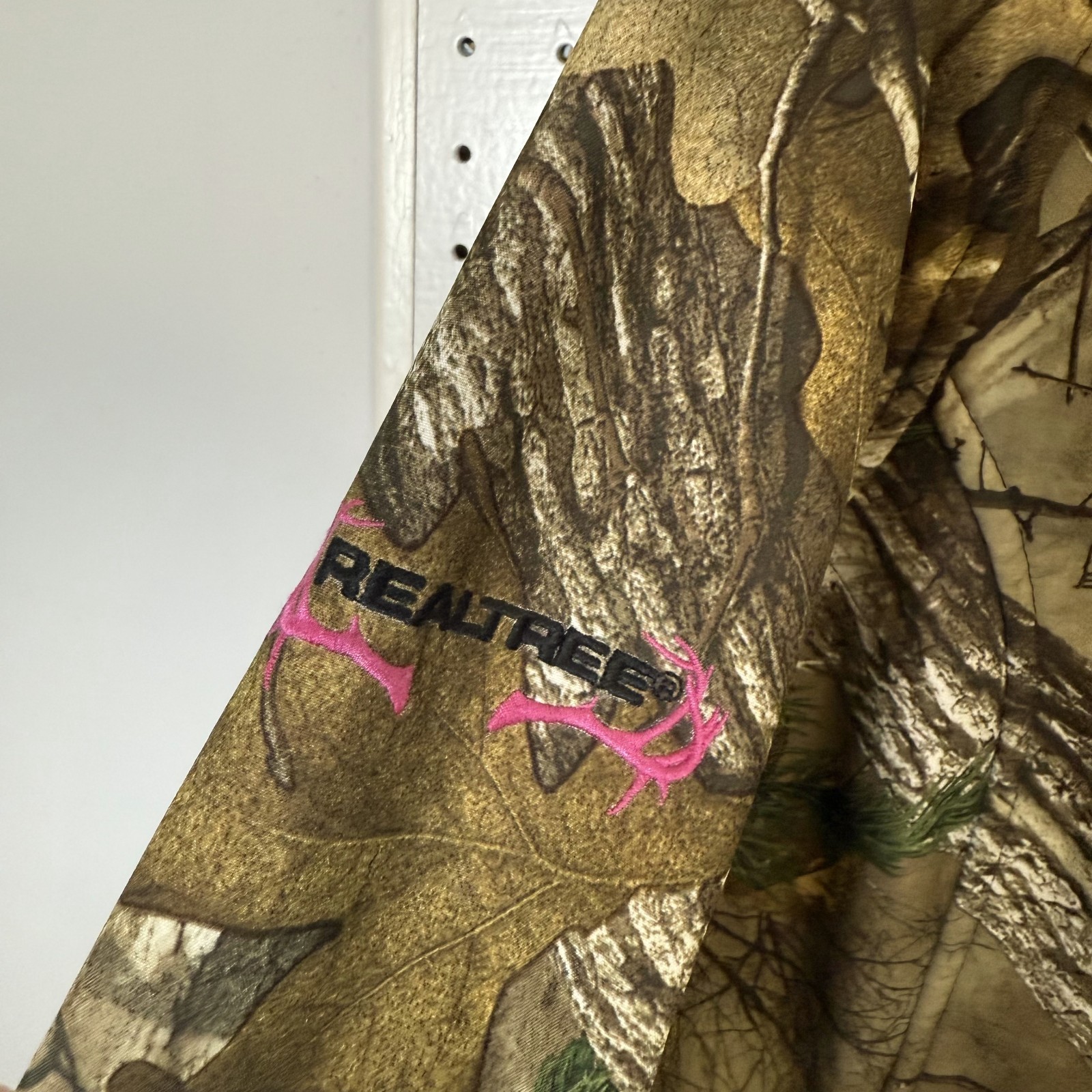 Real Tree Soft Shell Jacket Women's Large Brown P… - image 5