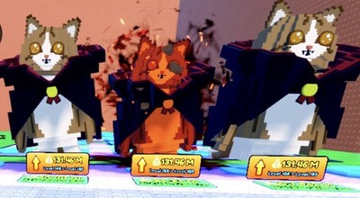 Escape Tsunami For Brainrots - Colossal Draculini Meowlini Lvl 200