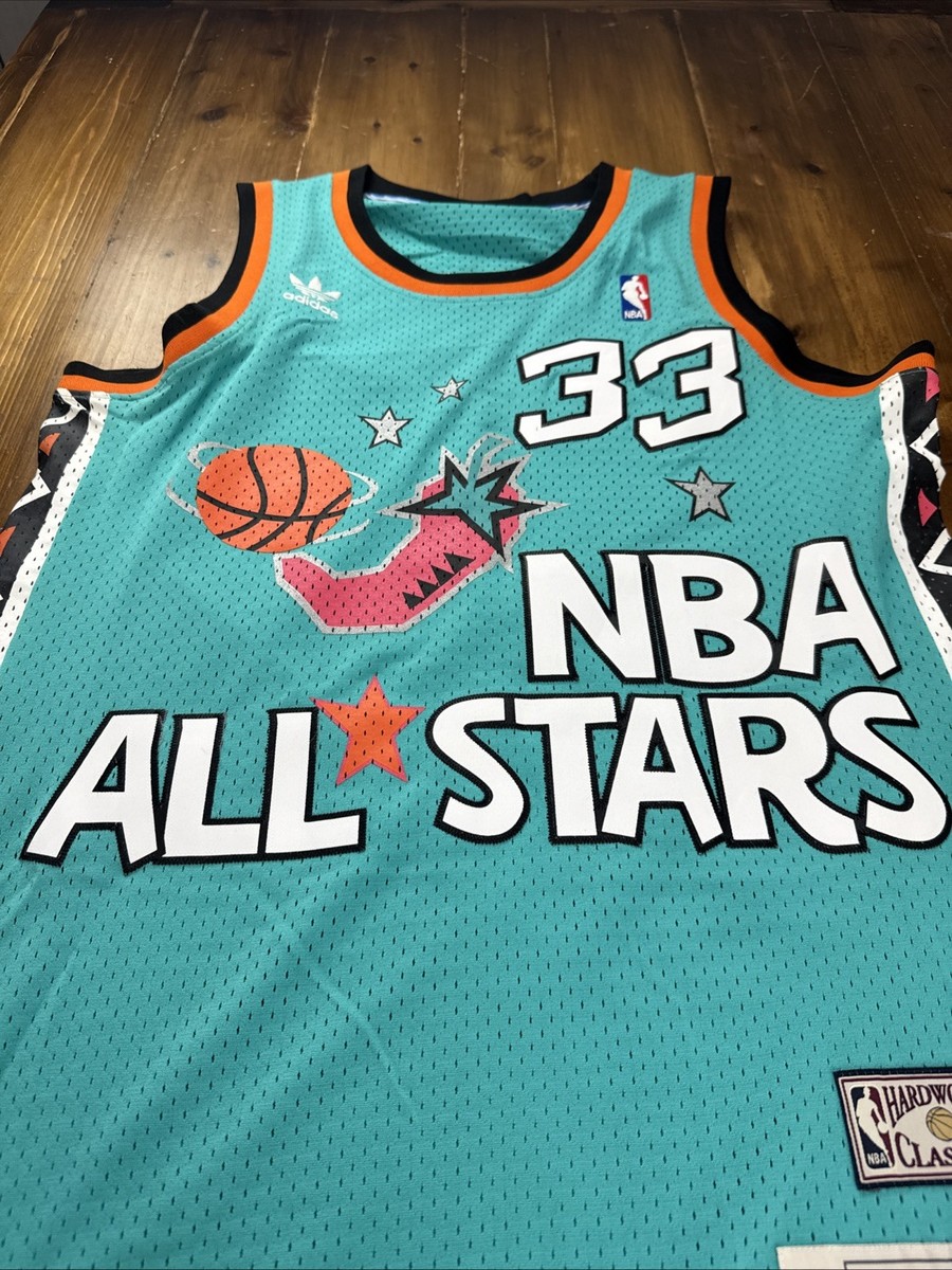 Patrick Ewing 1996 NBA All Star Jersey New York Knicks HWC Size