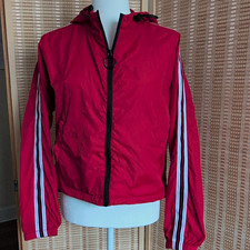 Garage Women s Pink Hooded Windbreaker Jacket...