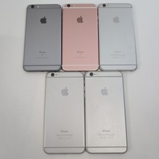 Lot of 5 Apple iPhone 6 6S Plus A1522 A1634 A1687 - For Parts or Repair IP6SPL