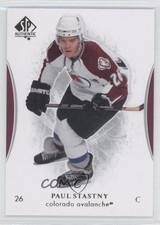 2007-08 SP Authentic Paul Stastny #71 0s5