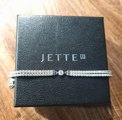 JETTE CASCADE Tennisarmband - 925er Silber mit Zirkonia