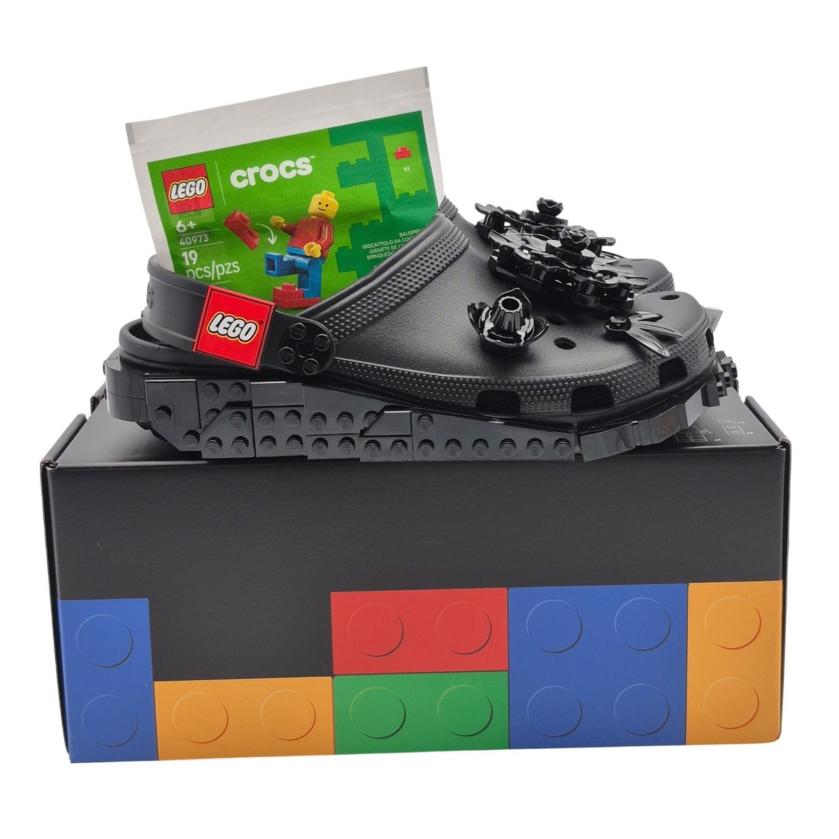 メリトクラシー Crocs Lego Midnight Garden Creativity Classic Clogs Women's Size