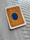 ACEO ORIGINAL blueberry fruit Folk Art Multicolor DOODLEALLADAY 2026 signed — photo 3
